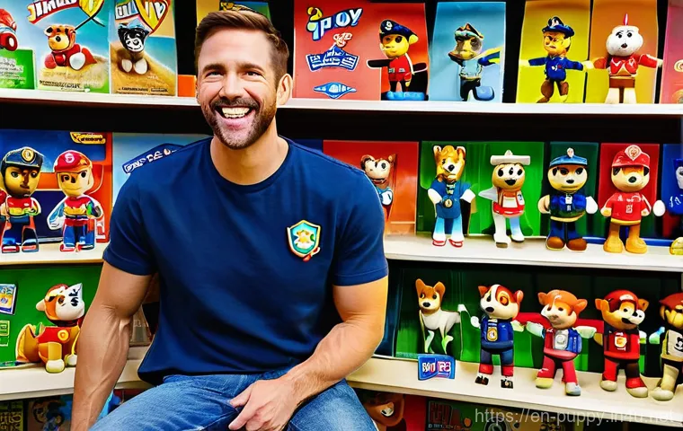 퍼피구조대 한정판 장난감 - **The Thrill of the Unexpected Find:**
    "A candid, vibrant shot of an adult collector, dressed in...